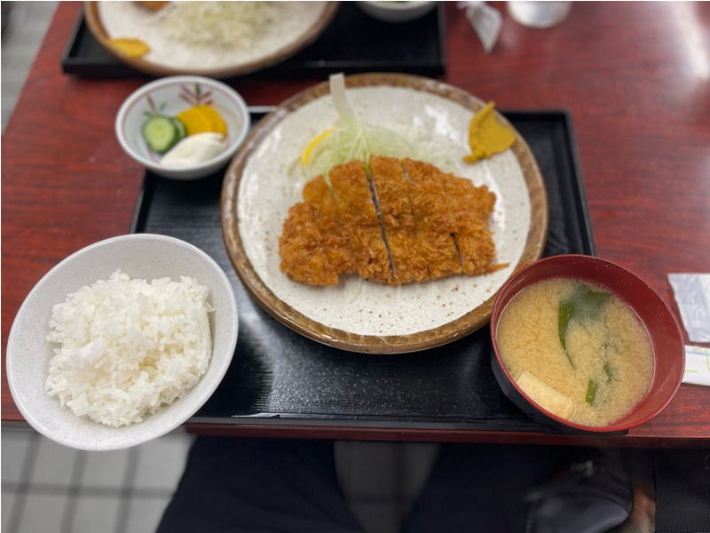 巣鴨,ときわ食堂,ロースカツ定食