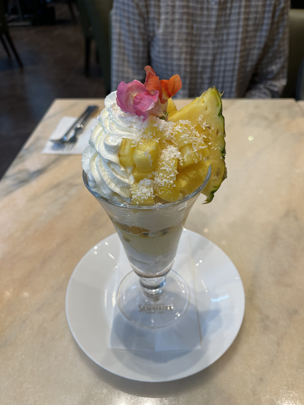 千疋屋総本店,フルーツパフェ