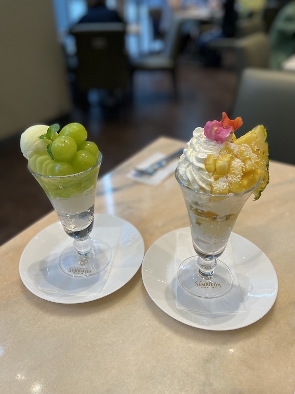 千疋屋総本店,フルーツパフェ