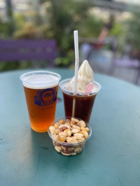 西武,天空ガーデン,芳醇なビール,コーヒーフロート